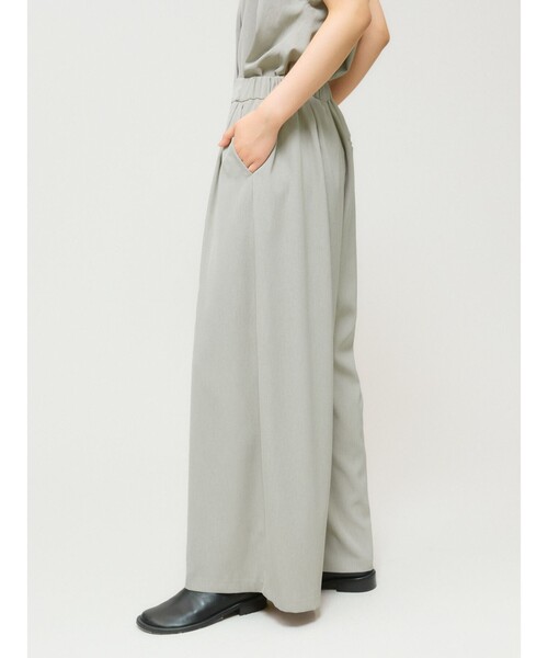MIDIUMISOLID(ミディウミソリッド)の「MIDIUMISOLID for Ladies ワイドコクーンパンツ(その他パンツ・レディース・ベージュ/ブラック/グレー・FREE)」の11枚目の写真