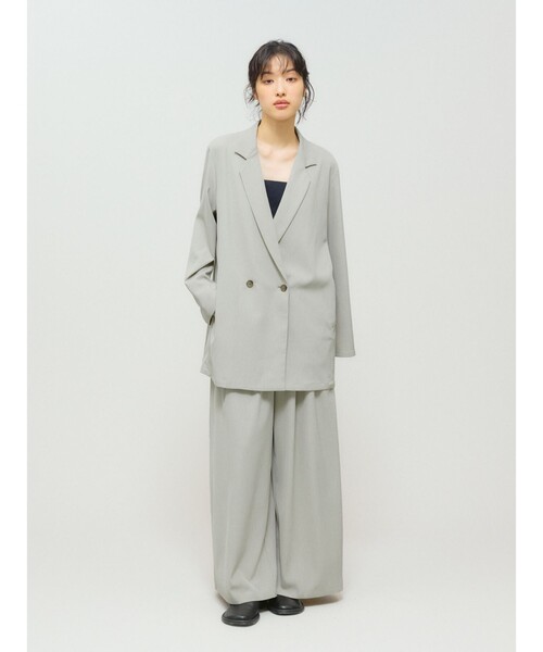MIDIUMISOLID(ミディウミソリッド)の「MIDIUMISOLID for Ladies ワイドコクーンパンツ(その他パンツ・レディース・ベージュ/ブラック/グレー・FREE)」の13枚目の写真