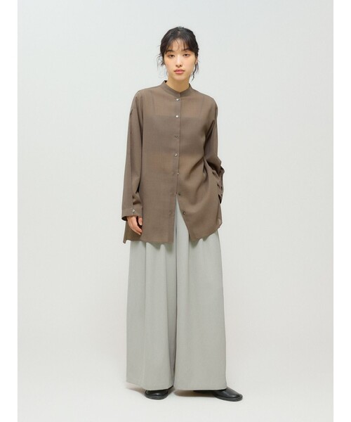 MIDIUMISOLID(ミディウミソリッド)の「MIDIUMISOLID for Ladies ワイドコクーンパンツ(その他パンツ・レディース・ベージュ/ブラック/グレー・FREE)」の15枚目の写真