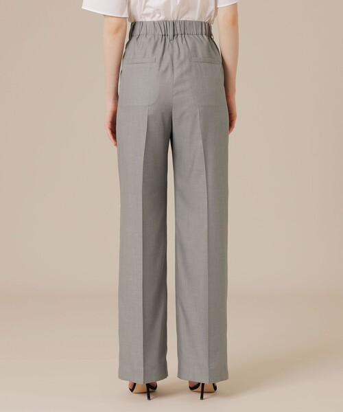 MACKINTOSH LONDON(マッキントッシュ ロンドン)の「ファインキュプラポリエステルパンツ(その他パンツ・レディース・グレー系その他/ネイビー・36/38)」の7枚目の写真