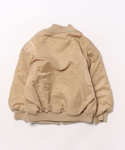 AIMABLE(エマーブル)の「リバーシブルボアブルゾン(ブルゾン・キッズ・ブラック/ベージュ・140/130/120/110/100)」の15枚目の写真