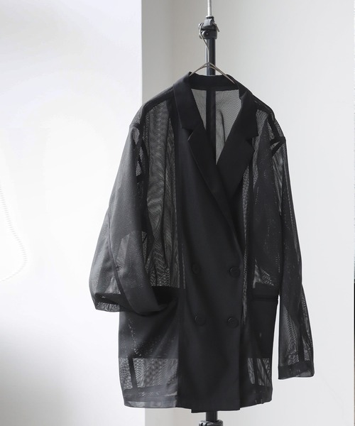 antiqua（アンティカ）の「シアージャケット（テーラードジャケット・レディース・ブラック・ONESIZE）」の13枚目の写真