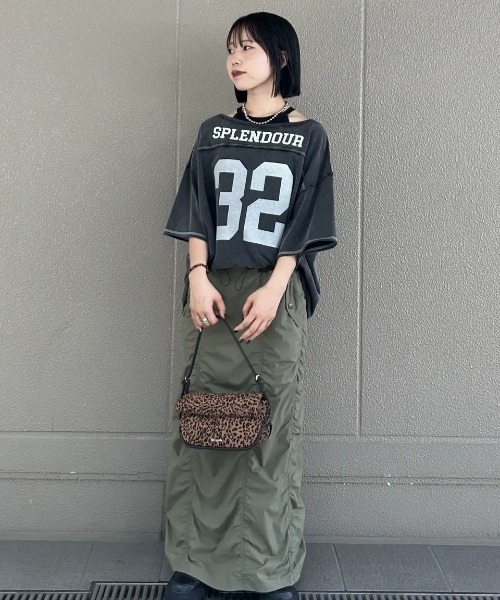 ROSE BUD（ローズバッド）の「FADET 32 H/S TEE（Tシャツ/カットソー・レディース・ライトブルー/チャコールグレー・ONE SIZE）」の20枚目の写真