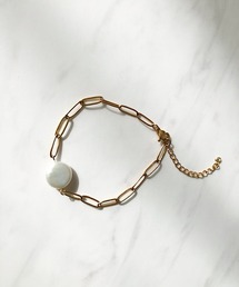 TIMELESS&THREE（タイムレスアンドスリー）の「バロック淡水パールブレスレット（ブレスレット）」