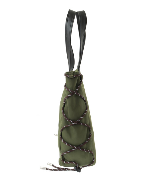 CONVERSE TOKYO(コンバーストウキョウ)の「LACE-UP CORD TOTE BAG(ショルダーバッグ・レディース・ブラウン/カーキ/ブラック・FREE)」の6枚目の写真