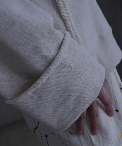 k3&co.（ケイスリーアンドコー）の「Pieced sweatshirt top（スウェット・レディース・アイボリー/ブラック・ONE SIZE）」の20枚目の写真