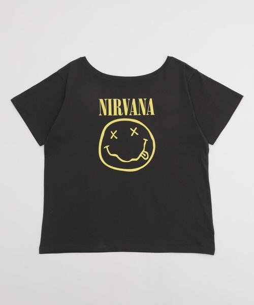 NIRVANA（ニルヴァーナ）の「∴WEGO/NIRVANA別注オフショルビッグT（Tシャツ/カットソー・レディース・その他2/その他1/その他3・FREE）」の18枚目の写真