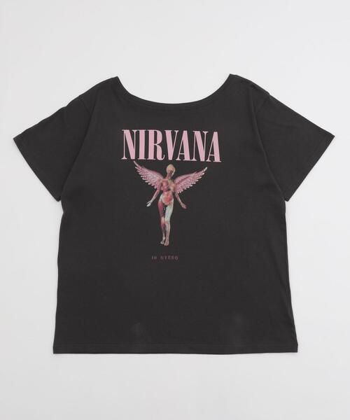 NIRVANA（ニルヴァーナ）の「∴WEGO/NIRVANA別注オフショルビッグT（Tシャツ/カットソー・レディース・その他2/その他1/その他3・FREE）」の20枚目の写真
