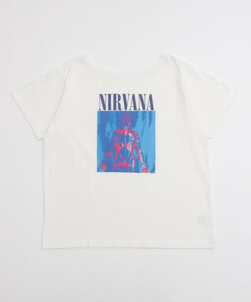 NIRVANA（ニルヴァーナ）の「∴WEGO/NIRVANA別注オフショルビッグT（Tシャツ/カットソー・レディース・その他2/その他1/その他3・FREE）」の22枚目の写真