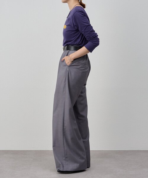 SHENERY(シーナリー)の「ロゴロンTEE(Tシャツ/カットソー・レディース・ネイビー/イエロー・FREE)」の14枚目の写真