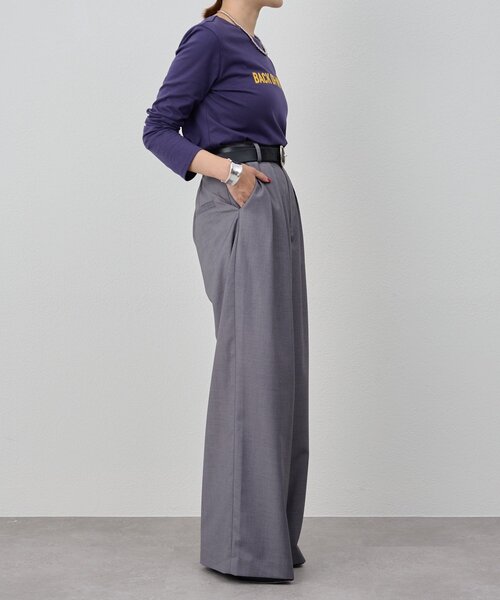 SHENERY(シーナリー)の「ロゴロンTEE(Tシャツ/カットソー・レディース・ネイビー/イエロー・FREE)」の16枚目の写真