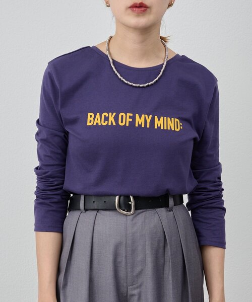 SHENERY(シーナリー)の「ロゴロンTEE(Tシャツ/カットソー・レディース・ネイビー/イエロー・FREE)」の17枚目の写真