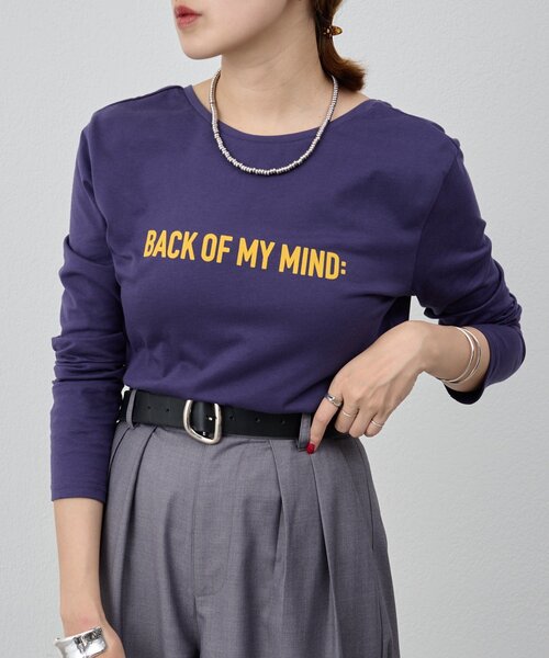 SHENERY(シーナリー)の「ロゴロンTEE(Tシャツ/カットソー・レディース・ネイビー/イエロー・FREE)」の18枚目の写真