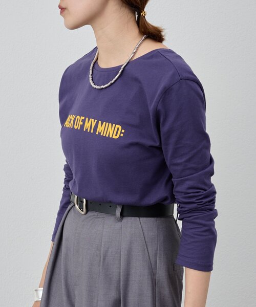 SHENERY(シーナリー)の「ロゴロンTEE(Tシャツ/カットソー・レディース・ネイビー/イエロー・FREE)」の19枚目の写真