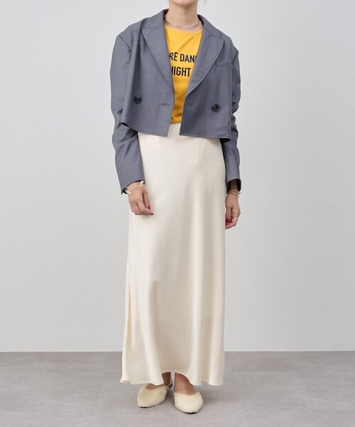 SHENERY(シーナリー)の「ロゴロンTEE(Tシャツ/カットソー・レディース・ネイビー/イエロー・FREE)」の7枚目の写真