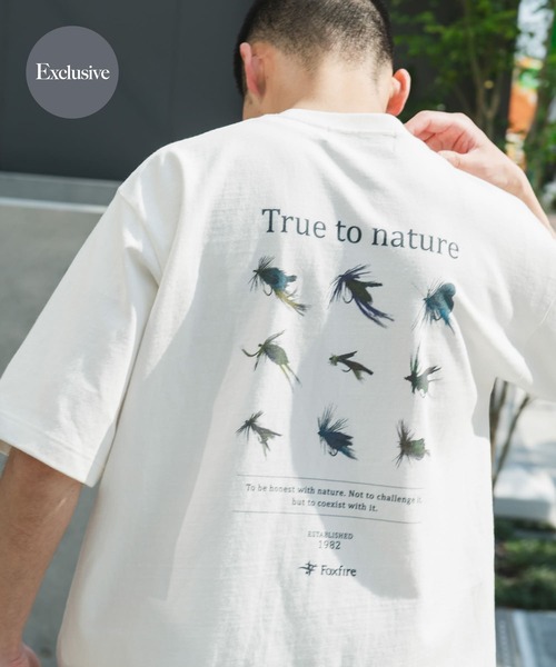 別注』Foxfire×DOORS 毛針プリントTシャツ（Tシャツ/カットソー