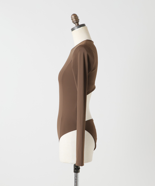 EDIT. FOR LULU（エディットフォールル）の「【HAUS/ハウズ】BODYSUITS（Tシャツ/カットソー・レディース・ブラウン・SMALL/MEDIUM）」の11枚目の写真