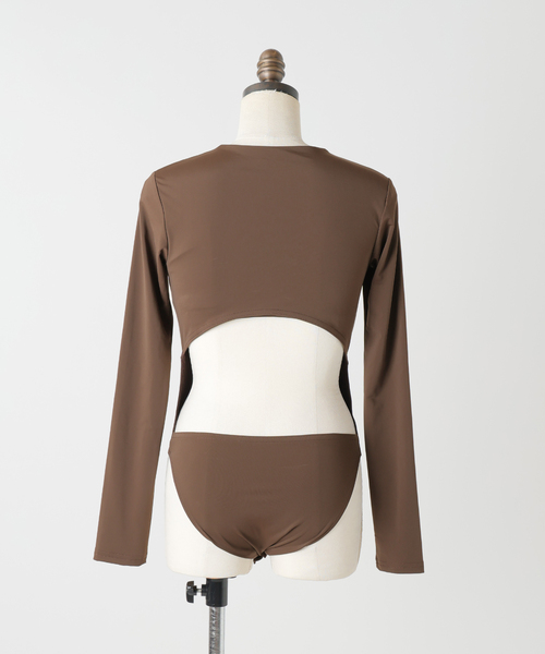 EDIT. FOR LULU（エディットフォールル）の「【HAUS/ハウズ】BODYSUITS（Tシャツ/カットソー・レディース・ブラウン・SMALL/MEDIUM）」の12枚目の写真