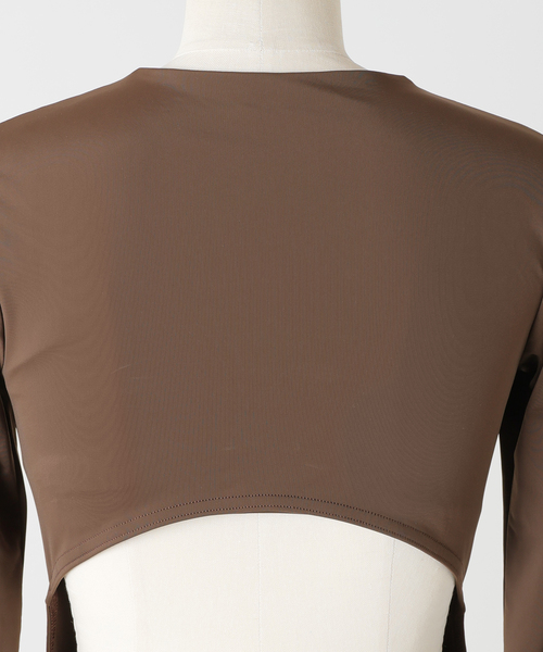 EDIT. FOR LULU（エディットフォールル）の「【HAUS/ハウズ】BODYSUITS（Tシャツ/カットソー・レディース・ブラウン・SMALL/MEDIUM）」の15枚目の写真