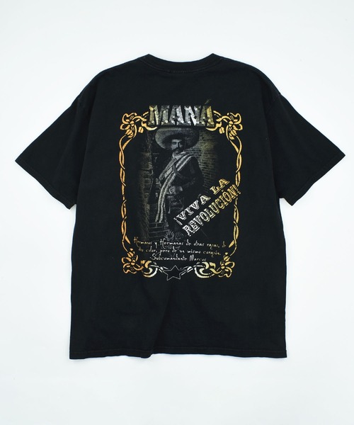 VINTAGE（ヴィンテージ）の「【USED】Y2K Rock＆Death “MANA” バンド Tシャツ（Tシャツ/カットソー・メンズ・ブラック・X-LARGE）」の8枚目の写真