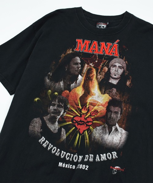 VINTAGE（ヴィンテージ）の「【USED】Y2K Rock＆Death “MANA” バンド Tシャツ（Tシャツ/カットソー・メンズ・ブラック・X-LARGE）」の2枚目の写真