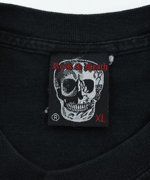 VINTAGE（ヴィンテージ）の「【USED】Y2K Rock＆Death “MANA” バンド Tシャツ（Tシャツ/カットソー・メンズ・ブラック・X-LARGE）」の6枚目の写真