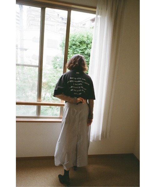 TANGTANG（タンタン）の「【TANGTANG for NORIYUKI MAKIHARA 】僕が一番欲しかったもの（Tシャツ/カットソー・メンズ・ブラック/ホワイト・SMALL/MEDIUM/LARGE/X-LARGE）」の5枚目の写真