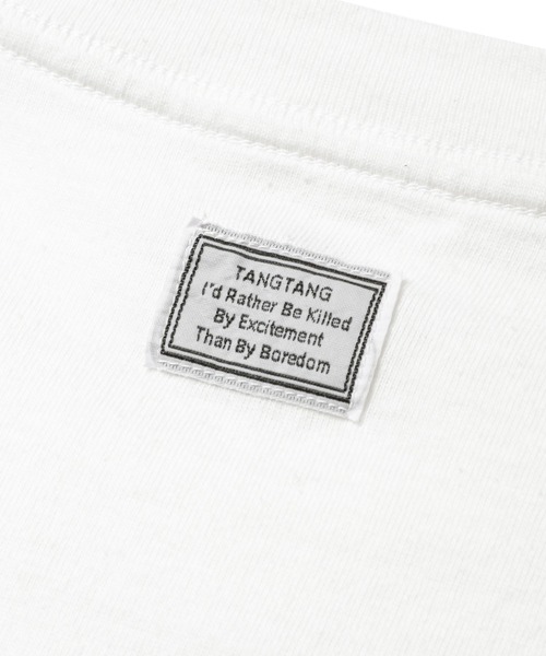 TANGTANG（タンタン）の「【TANGTANG for NORIYUKI MAKIHARA 】僕が一番欲しかったもの（Tシャツ/カットソー・メンズ・ブラック/ホワイト・SMALL/MEDIUM/LARGE/X-LARGE）」の7枚目の写真