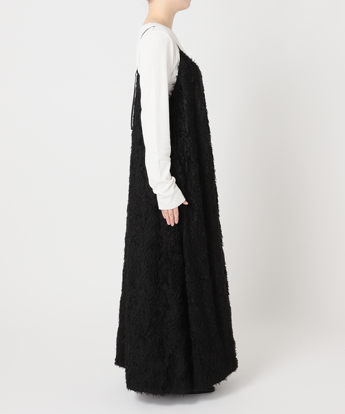 JOURNAL STANDARD（ジャーナルスタンダード）の「カットジャガードワンピ（ワンピース・レディース・ブラック/ネイビー・FREE）」の18枚目の写真