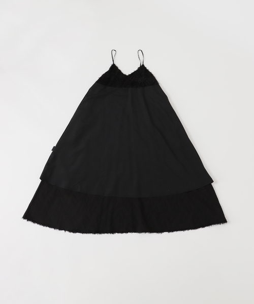 JOURNAL STANDARD（ジャーナルスタンダード）の「カットジャガードワンピ（ワンピース・レディース・ブラック/ネイビー・FREE）」の22枚目の写真