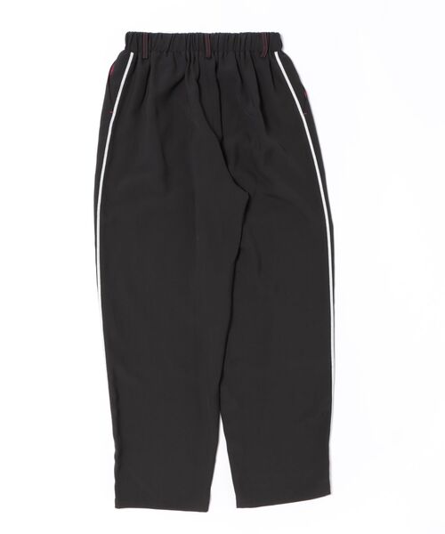 Q（キュー）の「ポプリンテーパードパンツ（その他パンツ・レディース・ブラウン/ブラック・MEDIUM）」の5枚目の写真