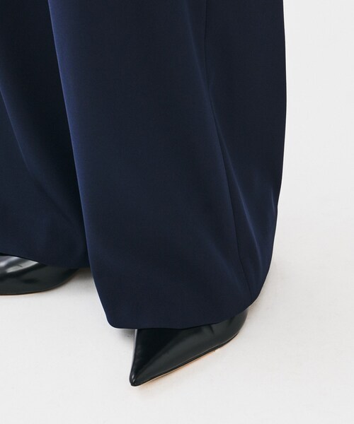 UNTITLED(アンタイトル)の「ダブルサテンワイドパンツ(その他パンツ・レディース・ネイビー/ブラック・01/02/03)」の15枚目の写真