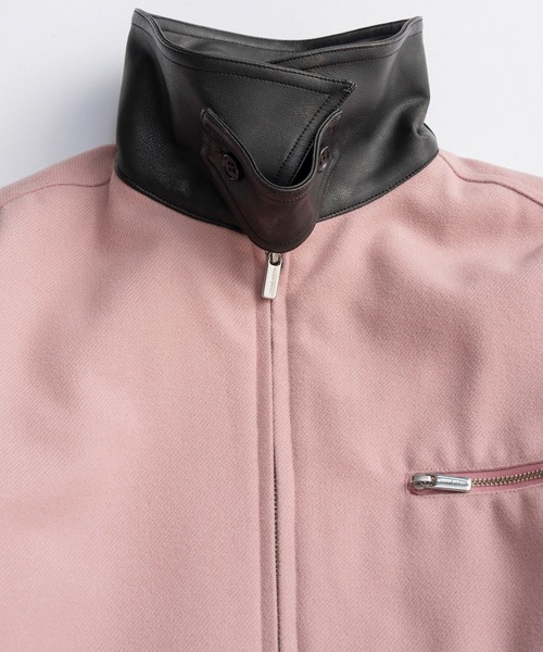 MAISON SPECIAL（メゾンスペシャル）の「Lace Up A-line Coat/レースアップＡラインコート（ステンカラーコート・レディース・ホワイト/ネイビー/ピンク・FREE）」の17枚目の写真