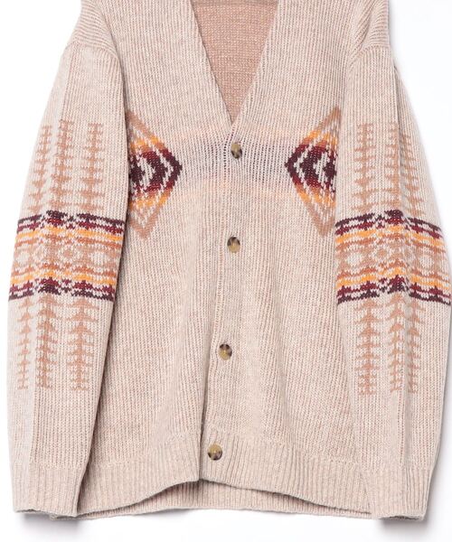 PENDLETON/ペンドルトン シェットランド 5ゲージ ウールカーディガン