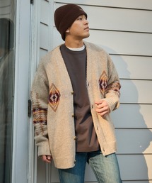 PENDLETON | PENDLETON/ペンドルトン シェットランド 5ゲージ ウールカーディガン(カーディガン/ボレロ)