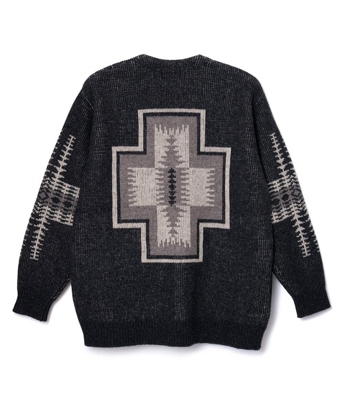 ペンドルトンPendleton ウール カーディガン アメリカ製 PENDLETON ペンドルトン カーディガン(S タン(オータムバーチ