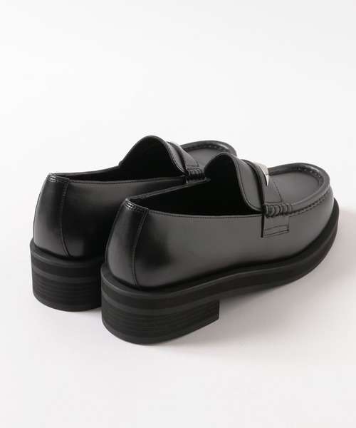 HARE（ハレ）の「メタルローファー(HARE)（ローファー・メンズ・ブラック・MEDIUM/LARGE）」の3枚目の写真