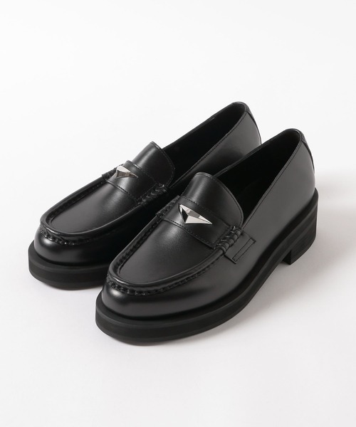 【HARE】メタルローファー 【厚底 革靴】 セール】メタルローファー(HARE)（ローファー）｜HARE（ハレ）の