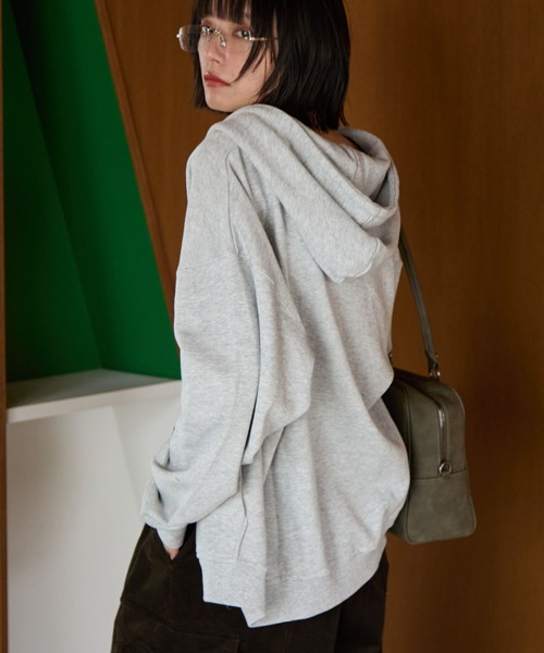 PBLIM（ページボーイリム）の「《UNISEX》トンプキンジップパーカー（パーカー・レディース・グレー/レッド/ブラック・MEDIUM/LARGE）」の20枚目の写真