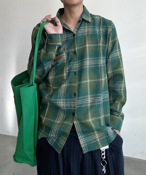 UNDERSTATEMENTs（アンダーステイトメント）の「【ユニセックス】ビビットカラービッグショルダーバッグ（ショルダーバッグ・レディース・グリーン/ピンク/イエロー/オレンジ・FREE）」の19枚目の写真