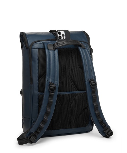 TUMI(トゥミ)の「ALPHA BRAVO 「サーヴェイランス」フラップ・バックパック(A4/PC15インチまで対応)(バックパック/リュック・メンズ・ネイビー・FREE)」の5枚目の写真
