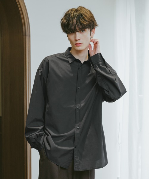 セール】ACETATE BROADCLOTH SHIRTS / アセテートブロードシャツ