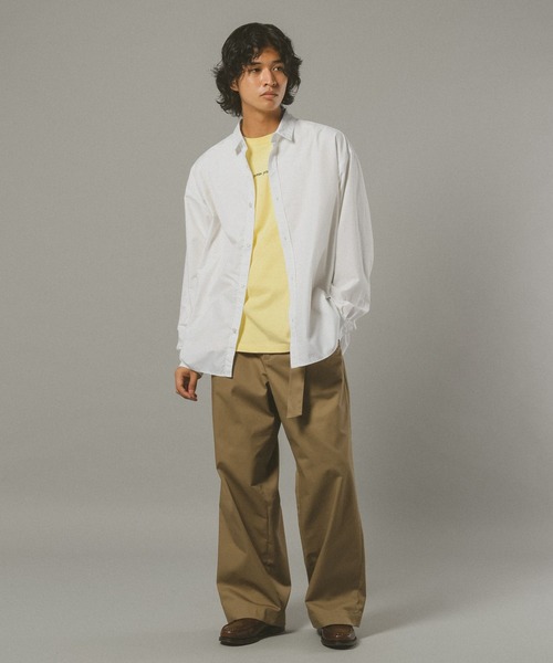 RAGEBLUE(レイジブルー)の「ACETATE BROADCLOTH SHIRTS / アセテートブロードシャツ(シャツ/ブラウス・メンズ・ブラック/ホワイト/ダークブラウン・LARGE/MEDIUM/SMALL)」の5枚目の写真