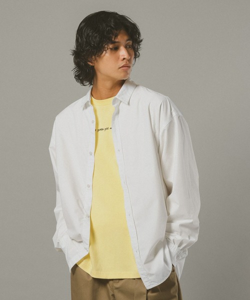 RAGEBLUE(レイジブルー)の「ACETATE BROADCLOTH SHIRTS / アセテートブロードシャツ(シャツ/ブラウス・メンズ・ブラック/ホワイト/ダークブラウン・LARGE/MEDIUM/SMALL)」の6枚目の写真