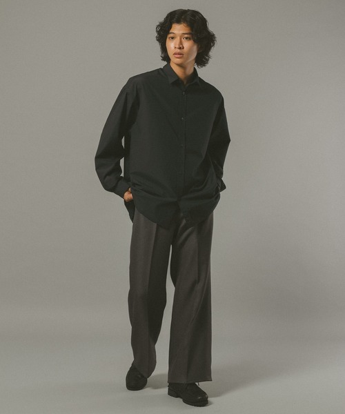 RAGEBLUE(レイジブルー)の「ACETATE BROADCLOTH SHIRTS / アセテートブロードシャツ(シャツ/ブラウス・メンズ・ブラック/ホワイト/ダークブラウン・LARGE/MEDIUM/SMALL)」の8枚目の写真