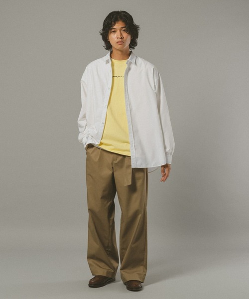 RAGEBLUE(レイジブルー)の「ACETATE BROADCLOTH SHIRTS / アセテートブロードシャツ(シャツ/ブラウス・メンズ・ブラック/ホワイト/ダークブラウン・LARGE/MEDIUM/SMALL)」の4枚目の写真