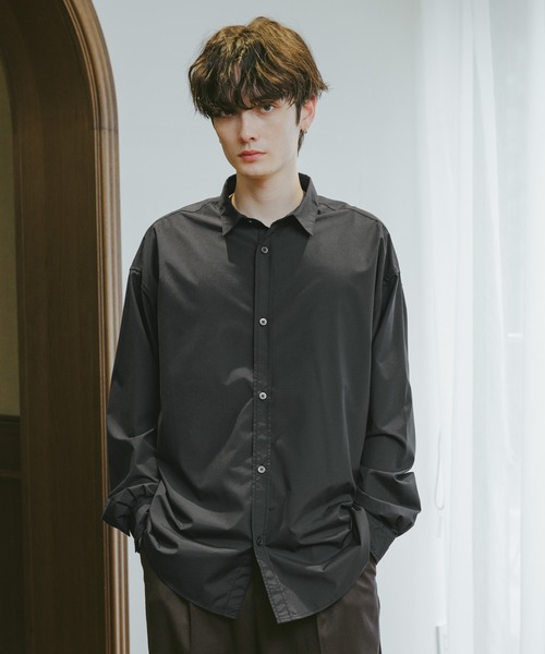 セール】ACETATE BROADCLOTH SHIRTS / アセテートブロードシャツ