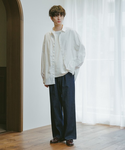 RAGEBLUE(レイジブルー)の「ACETATE BROADCLOTH SHIRTS / アセテートブロードシャツ(シャツ/ブラウス・メンズ・ブラック/ホワイト/ダークブラウン・LARGE/MEDIUM/SMALL)」の21枚目の写真