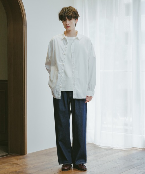RAGEBLUE(レイジブルー)の「ACETATE BROADCLOTH SHIRTS / アセテートブロードシャツ(シャツ/ブラウス・メンズ・ブラック/ホワイト/ダークブラウン・LARGE/MEDIUM/SMALL)」の22枚目の写真