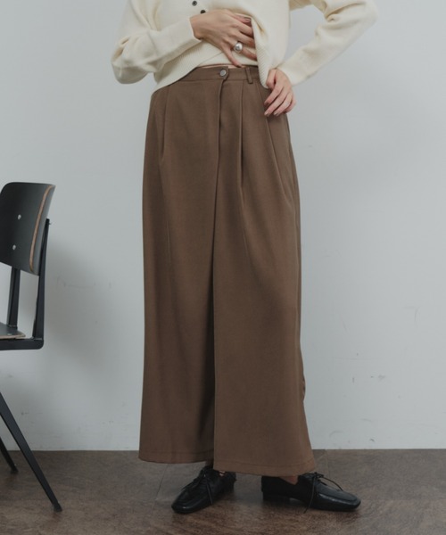 DFFUR.（ディフル）の「ラップワイドスラックス（スラックス）」 - WEAR